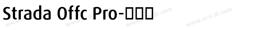 Strada Offc Pro字体转换 Strada Offc Pro字体转换